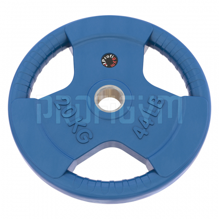 Диск треххватовый цветной 20 кг